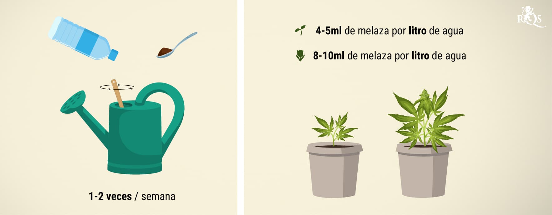 Riego con melaza Riego con melaza